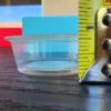 Sky Blue Leopard Gecko humid hide, dry hide, food bowl, calcium & water dish combo - Image 14
