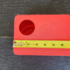 Strawberry Red Leopard Gecko humid hide, dry hide, food bowl, calcium & water dish combo - Image 25