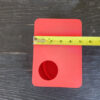 Strawberry Red Leopard Gecko humid hide, dry hide, food bowl, calcium & water dish combo - Image 24