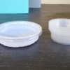 Sky Blue Leopard Gecko food bowl, calcium dish & water dish - Image 2