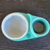 Sky Blue Leopard Gecko humid hide, dry hide, food bowl, calcium & water dish combo - Image 22