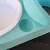 Sky Blue Leopard Gecko food bowl, calcium dish & water dish - Image 10
