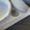 Ash Grey Leopard Gecko food bowl, calcium dish & water dish - Image 10