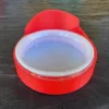 Strawberry Red Leopard Gecko food bowl calcium dish & water dish - Image 9