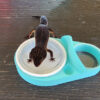 Sky Blue Leopard Gecko humid hide, dry hide, food bowl, calcium & water dish combo - Image 10